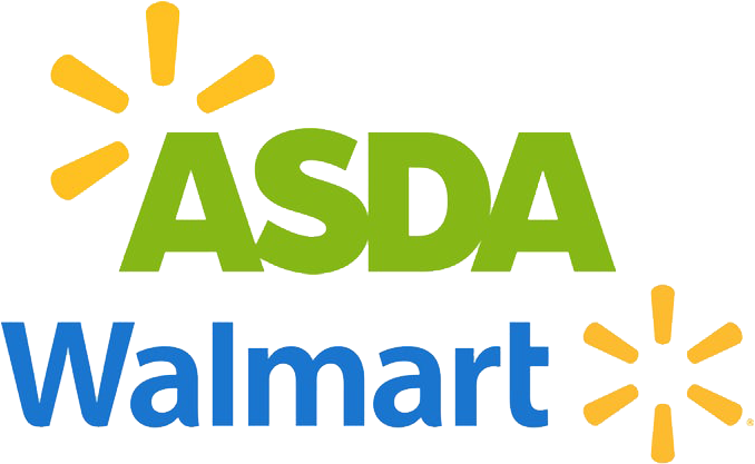 Walmart Logo Png Free Download - Walmart And Asda Logo Clipart (780x478), Png Download