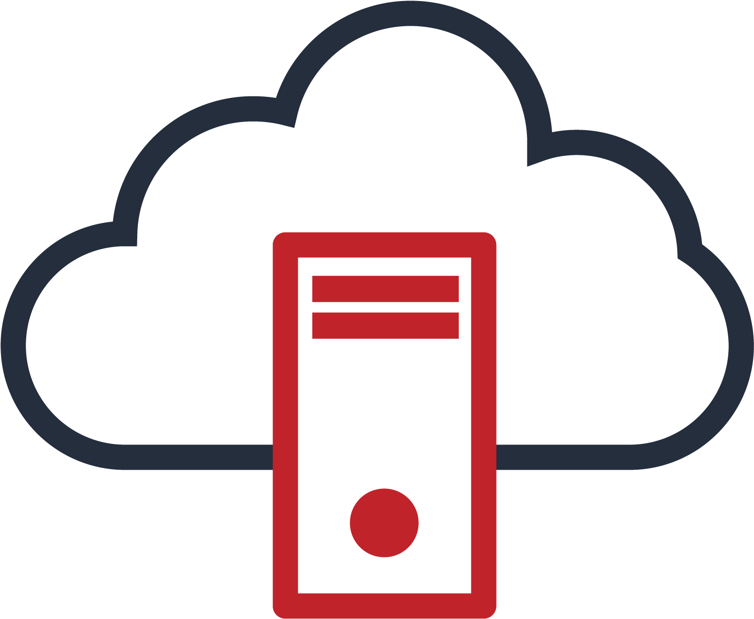 Cloud Host Or Self Host Clipart (2134x2134), Png Download