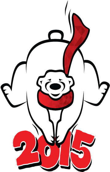 February 7, - Polar Plunge Polar Bear Clipart (551x600), Png Download