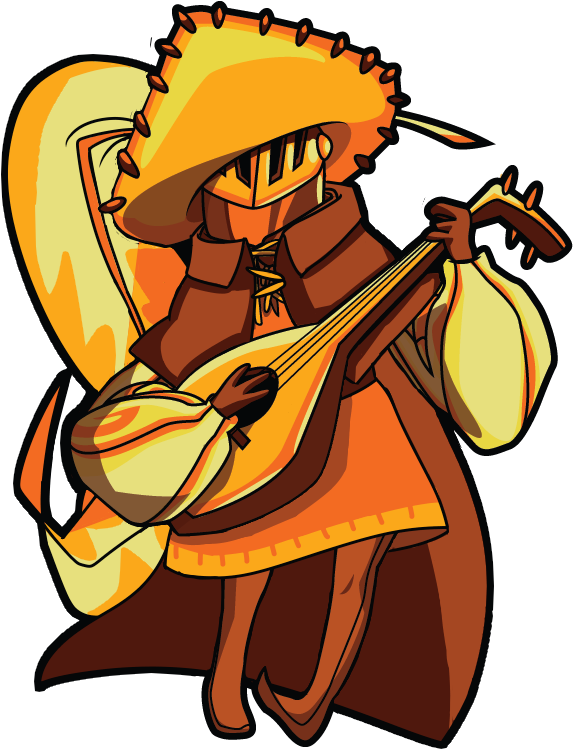 Another Bswap Edit- Bard Knight There Was No Key Art - Shovel Knight Bard Clipart (613x803), Png Download
