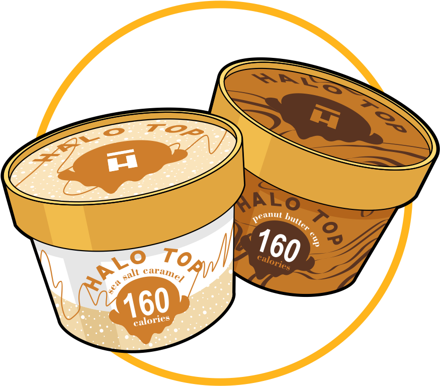 Sea Salt Caramel Clipart (900x900), Png Download