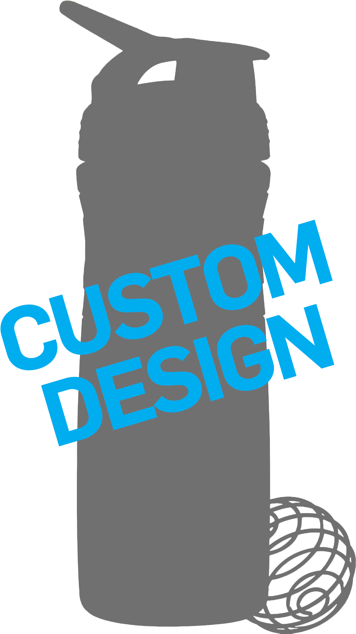 Customdesign V=1528142379 - Blender Bottle Prostak Teal Clipart (1366x2048), Png Download