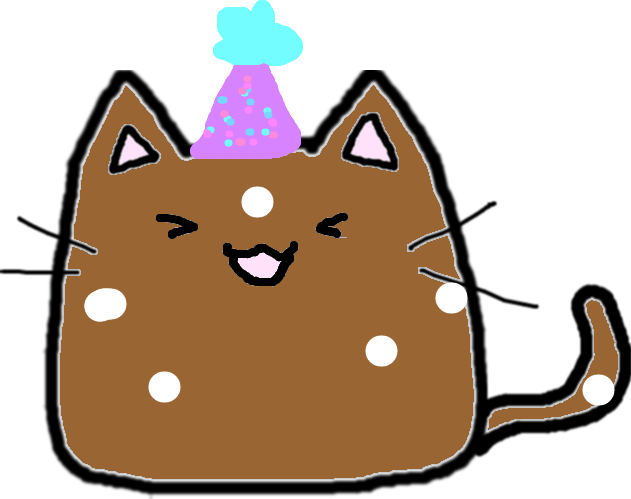 Cat Bob - Happy - Pusheen Clipart (631x499), Png Download