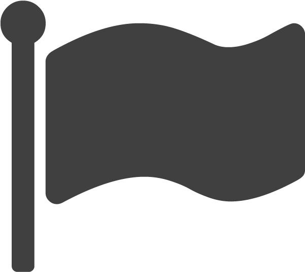 International Network Icon - Flag Shape Clipart (600x600), Png Download