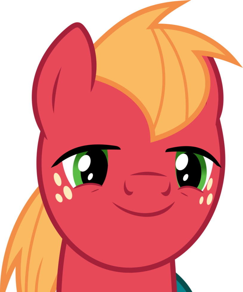 Big Macintosh Thinking By Dasprid - Mylittlepony Clipart (815x981), Png Download