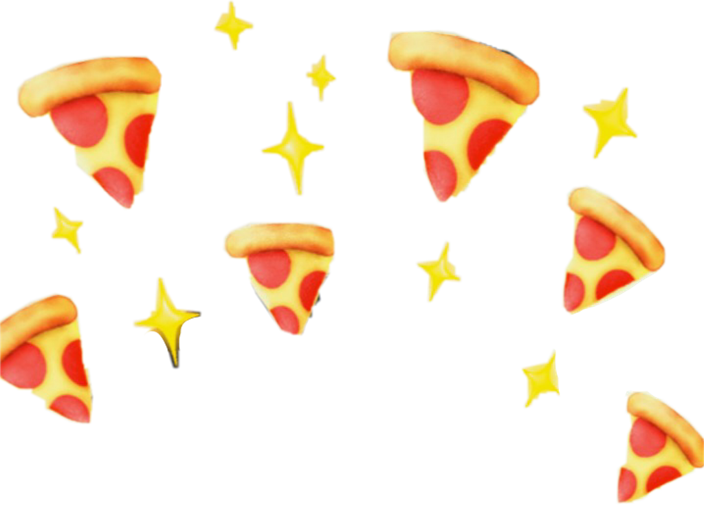 Snapchat Filters Loveu Freetoedit - Pizzas Png Clipart (1024x734), Png Download