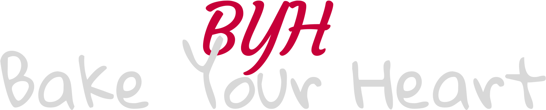 Bake Your Heart - Calligraphy Clipart (1810x600), Png Download