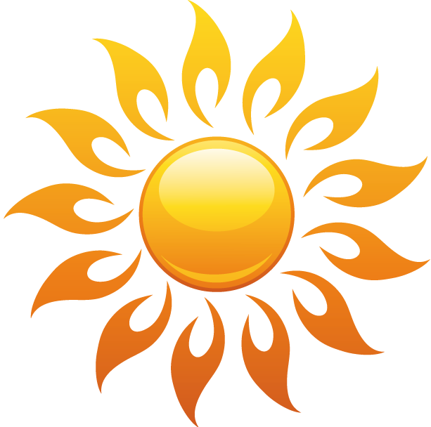 Download Coastal Sun Logo Clip Art At Clkercom Vector Sol Png Sin Fondo Transparent Png 4116566 Pinclipart