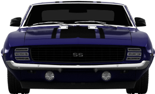 Chevrolet Camaro Ss'69 - Pony Car Clipart (1004x373), Png Download