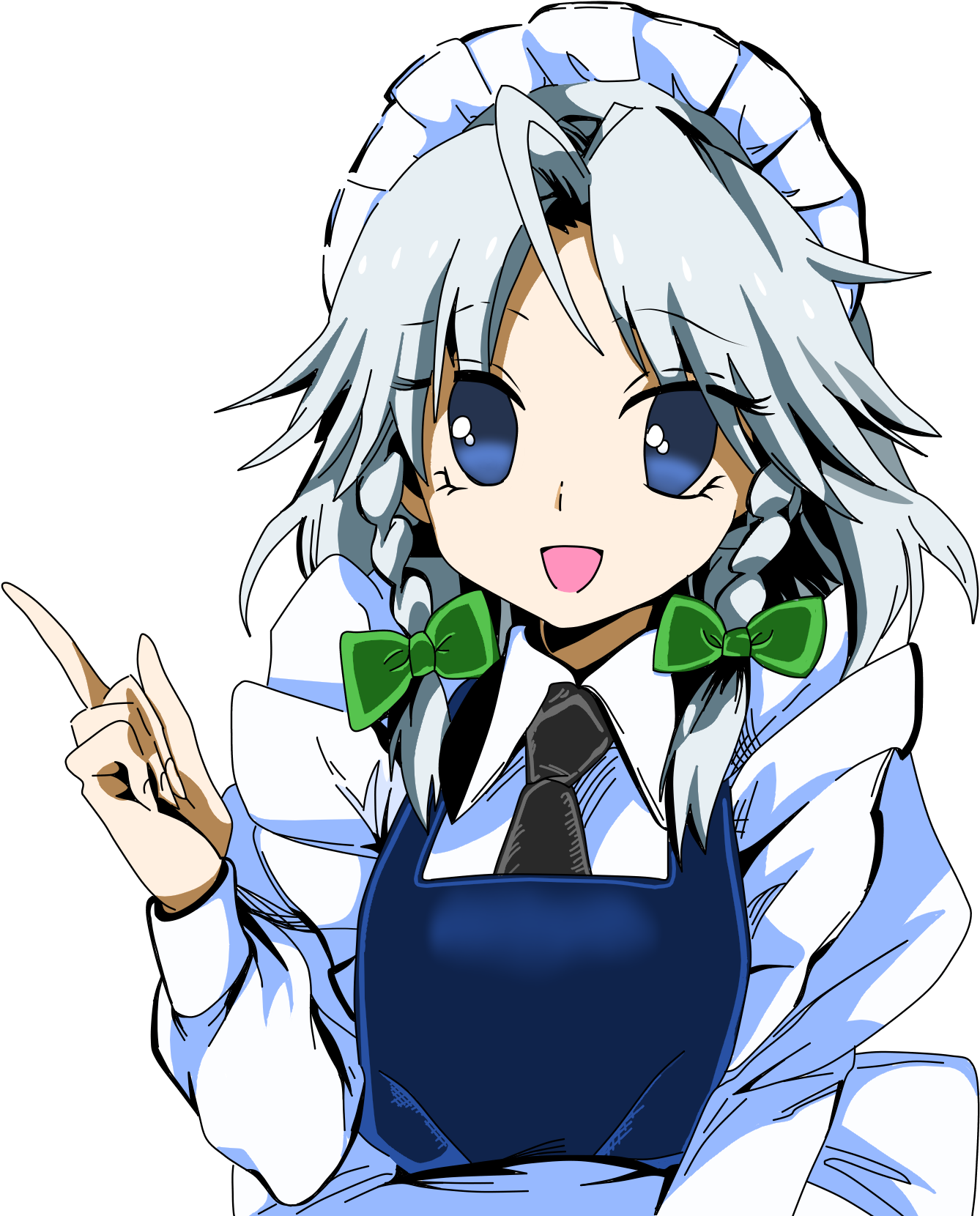 Colored In The Devil's Maid From Forbidden Scrolleryoc - Cartoon Clipart (2000x1698), Png Download