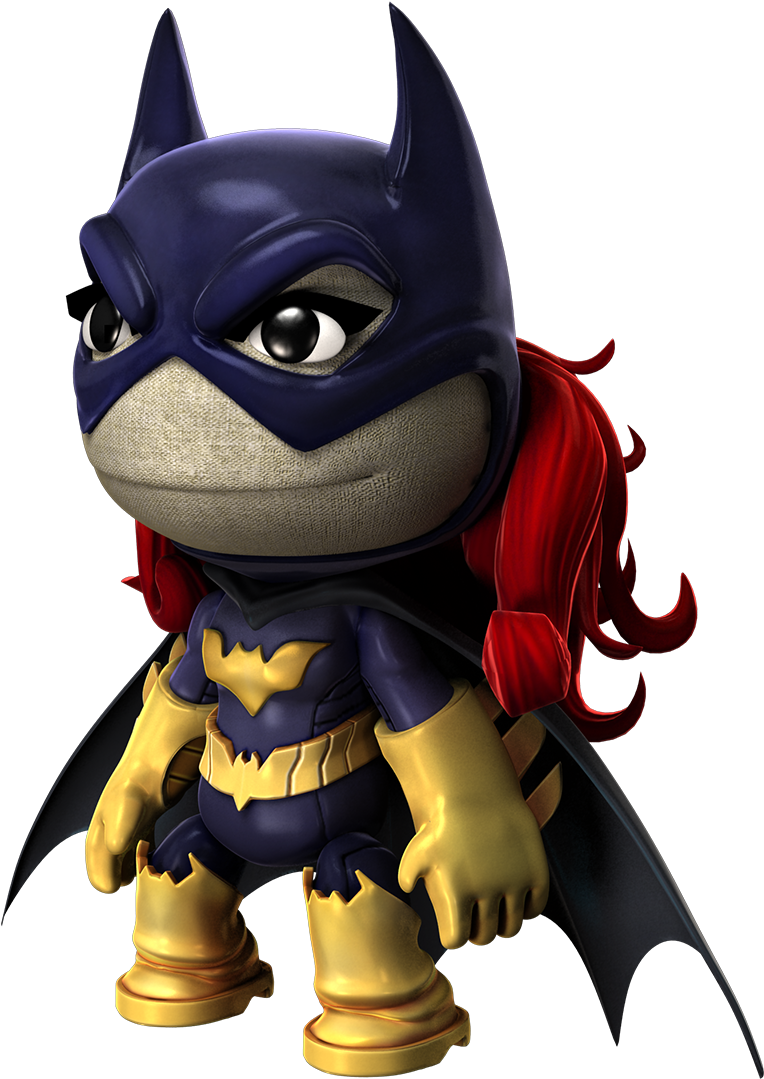 14 03 42 24 Batgirlperspective - Little Big Planet Batgirl Clipart (1200x1200), Png Download
