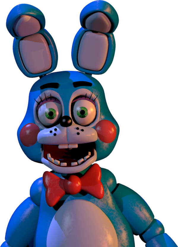 Five Nights At Freddys 2 Toy Bonnie Part Png By Thesitcixd - Bunny Five Nights At Freddy's 2 Clipart (600x833), Png Download