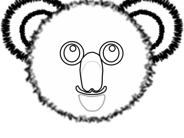 Drawn Koala Clip Art - Clip Art - Png Download (640x480), Png Download