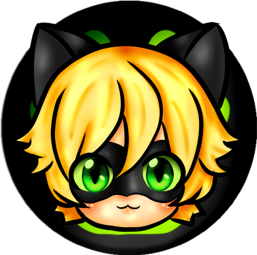 Cat Sticker - Cartoon Clipart (1024x1024), Png Download