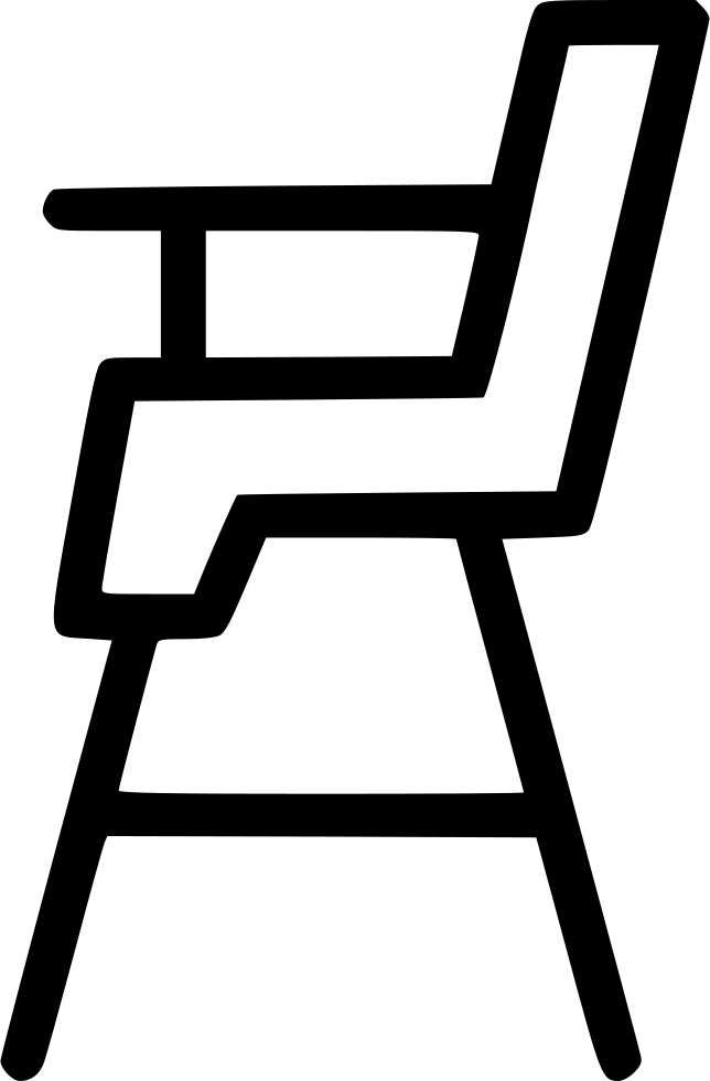 Baby Chair Comments - Chair Clipart (644x980), Png Download