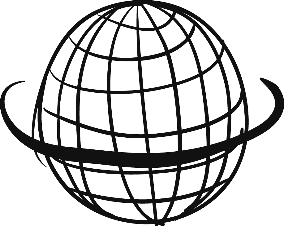 Bird - Grid Globe Clipart (918x729), Png Download