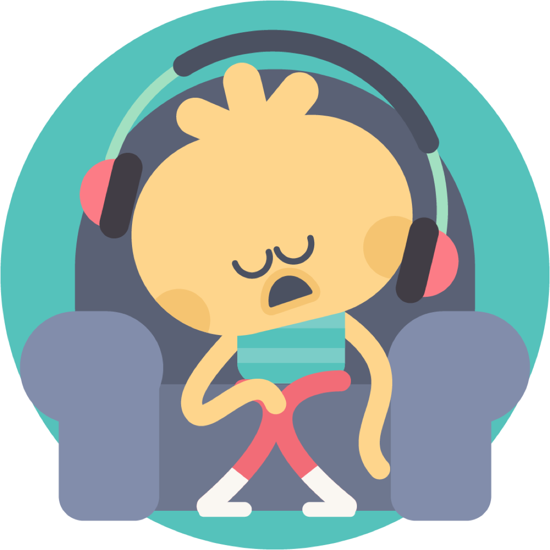 Meditation Clipart Keep Calm - Illustration - Png Download (1108x1108), Png Download