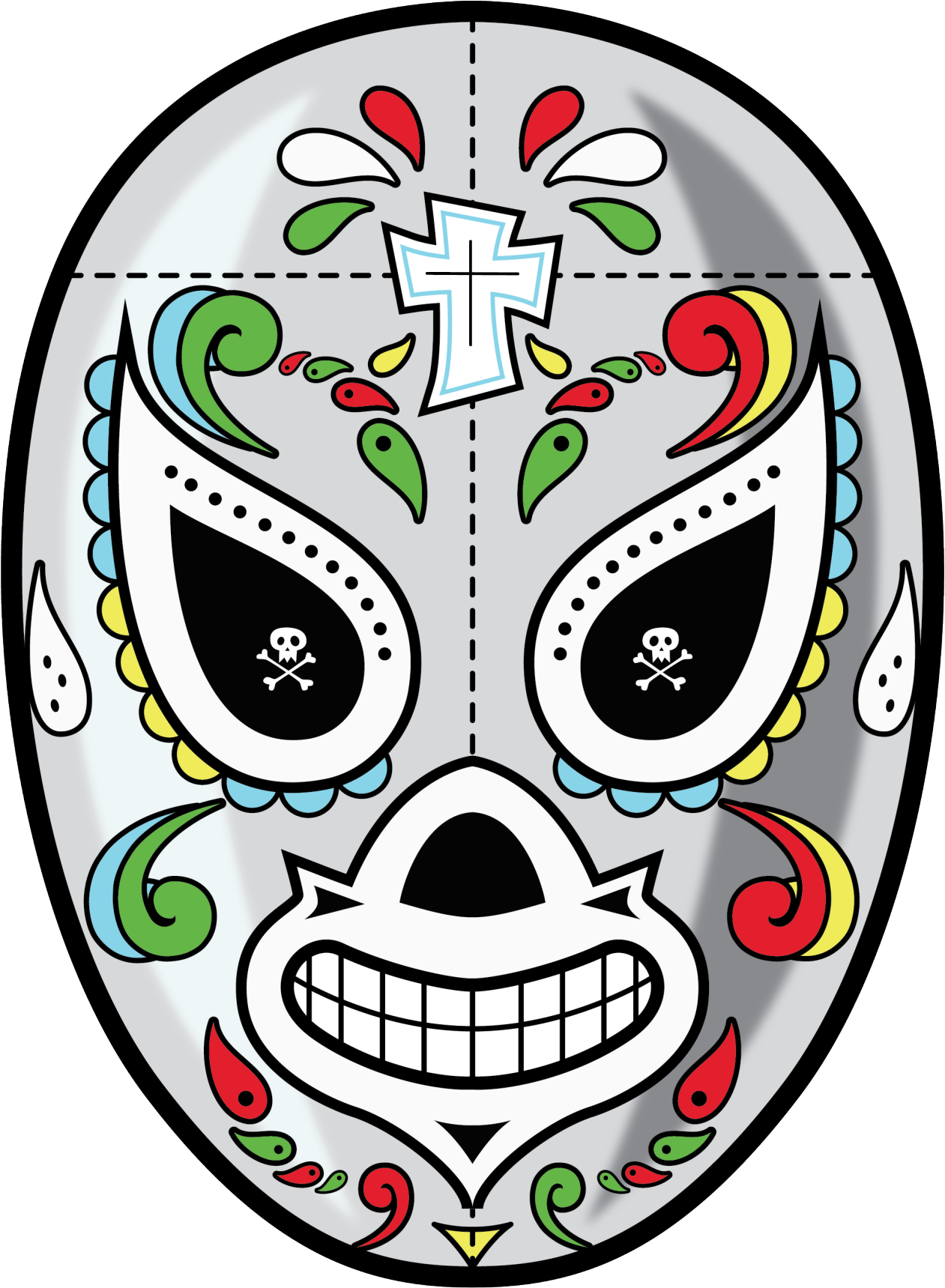 Mascaras De Luchadores Para Colorear Mascara Luchador vrogue.co