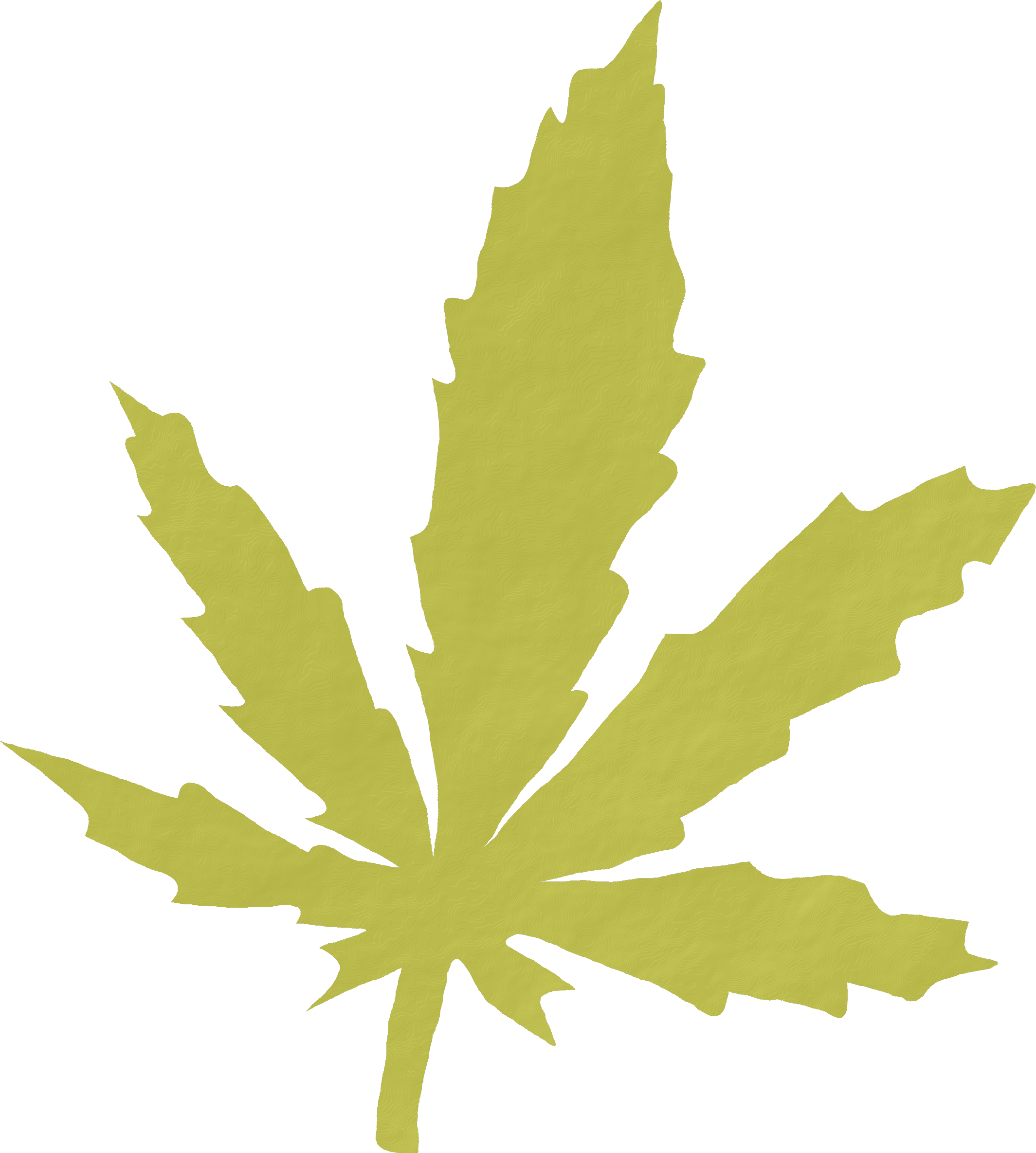 This Free Icons Png Design Of The Leaf - Cannabis Clipart (2129x2369), Png Download