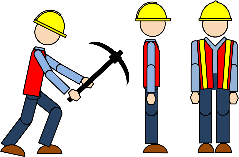 Clipart Of Workers, Employee And Labor - Cartoon - Png Download (1130x687), Png Download