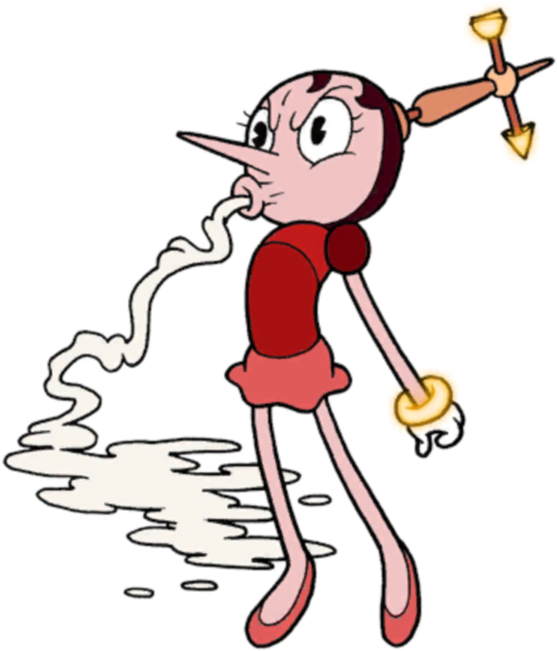 Hilda Eat Cloud - Cartoon Clipart (557x651), Png Download