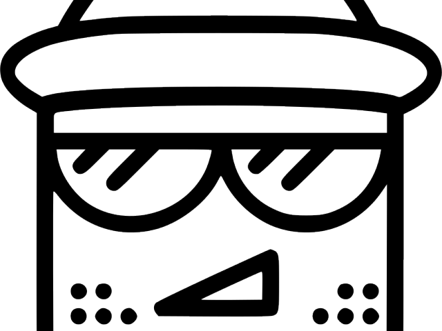 Hipster Clipart Svg - Icon - Png Download (640x480), Png Download