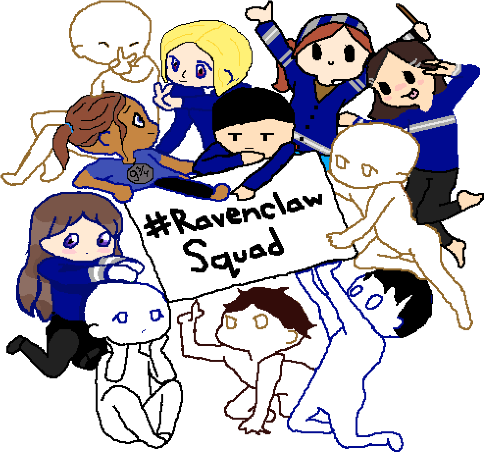 Ravenclaw House Clipart (1000x1000), Png Download