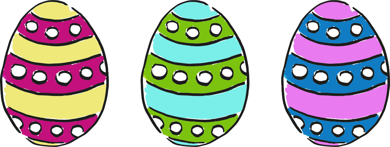 Come - Eggs Easter Png Clipart (1280x483), Png Download