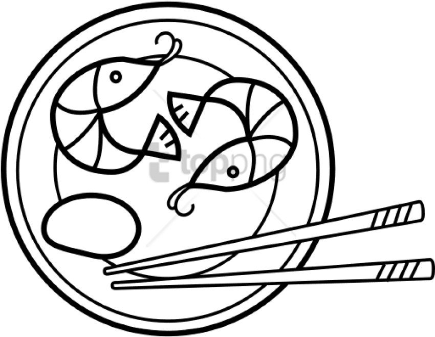 Free Png Pancakes Dessert File - Line Art Clipart (850x658), Png Download