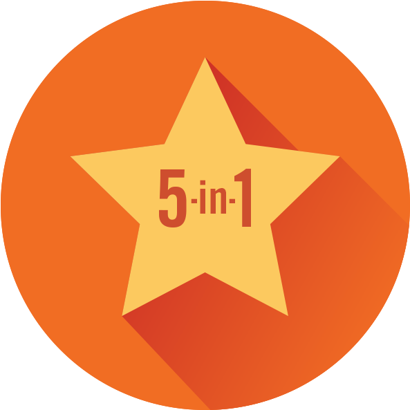 5 In 1 Pre Renewal H2insight 5 In 1 Pre Renewal Calls - Email Flat Icon Png Clipart (600x600), Png Download