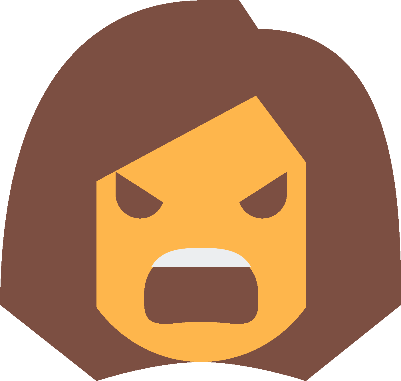 Free Smiley Face Png - Swearing Clipart Png Transparent Png (1600x1600), Png Download