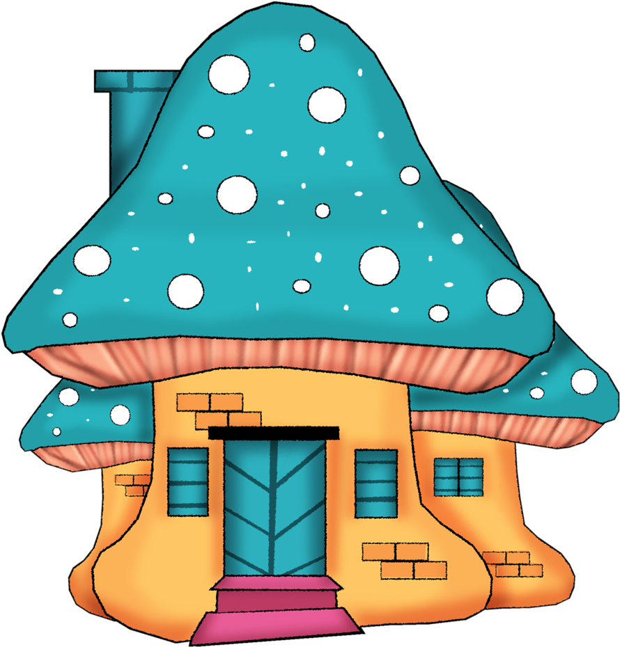 Фото, Автор Glitterdoll На Яндекс - Gratis Vector Casita Hongo Clipart (1024x1024), Png Download