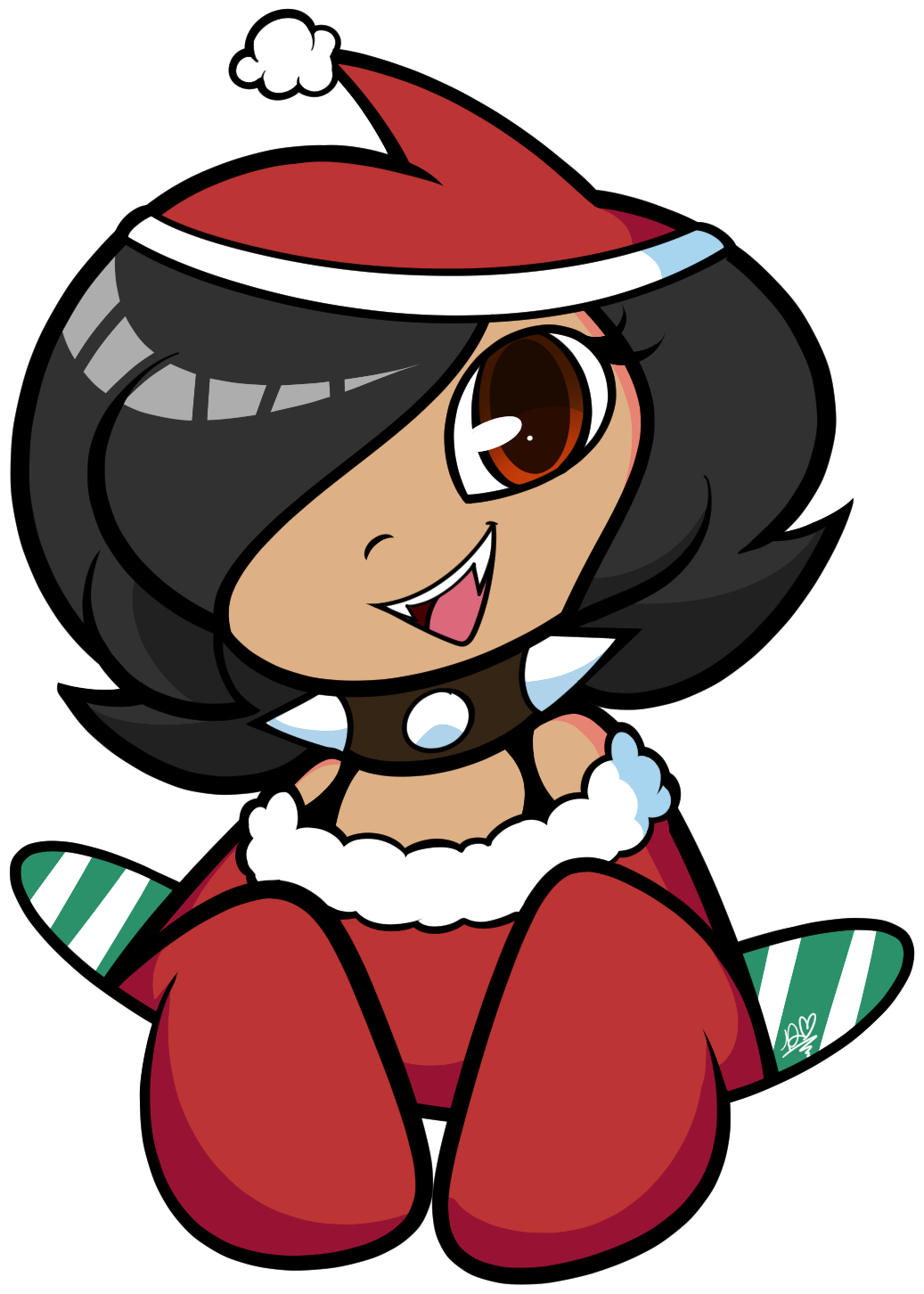 Seasons Greetings ❄️ - Cartoon Clipart (1138x1476), Png Download