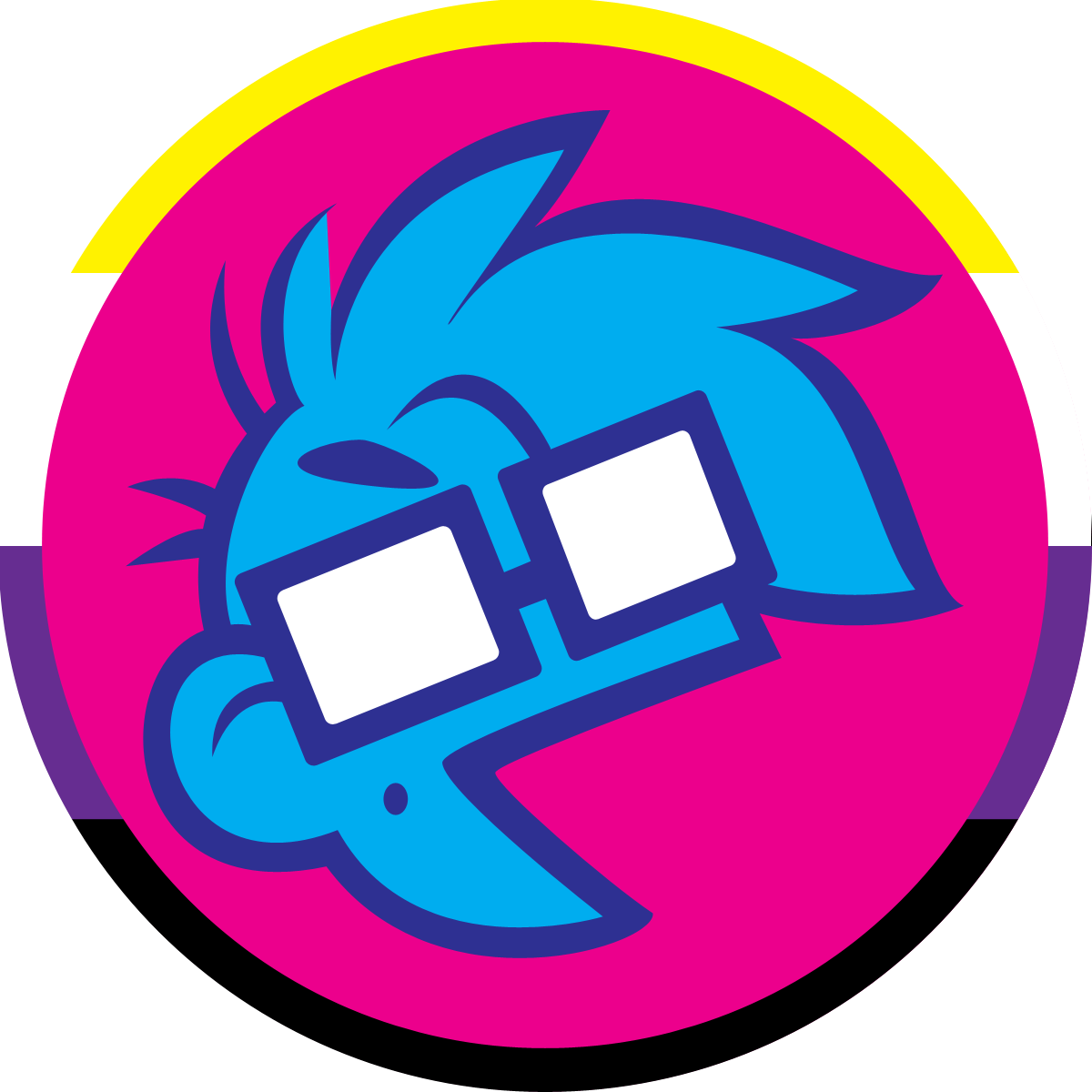 #newnewprofilepic Hey It's Me, Your Local Non Binary Clipart (1200x1200), Png Download