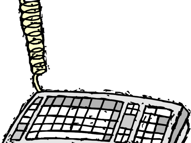 Keyboard Clipart Gaming Keyboard - Png Download (640x480), Png Download