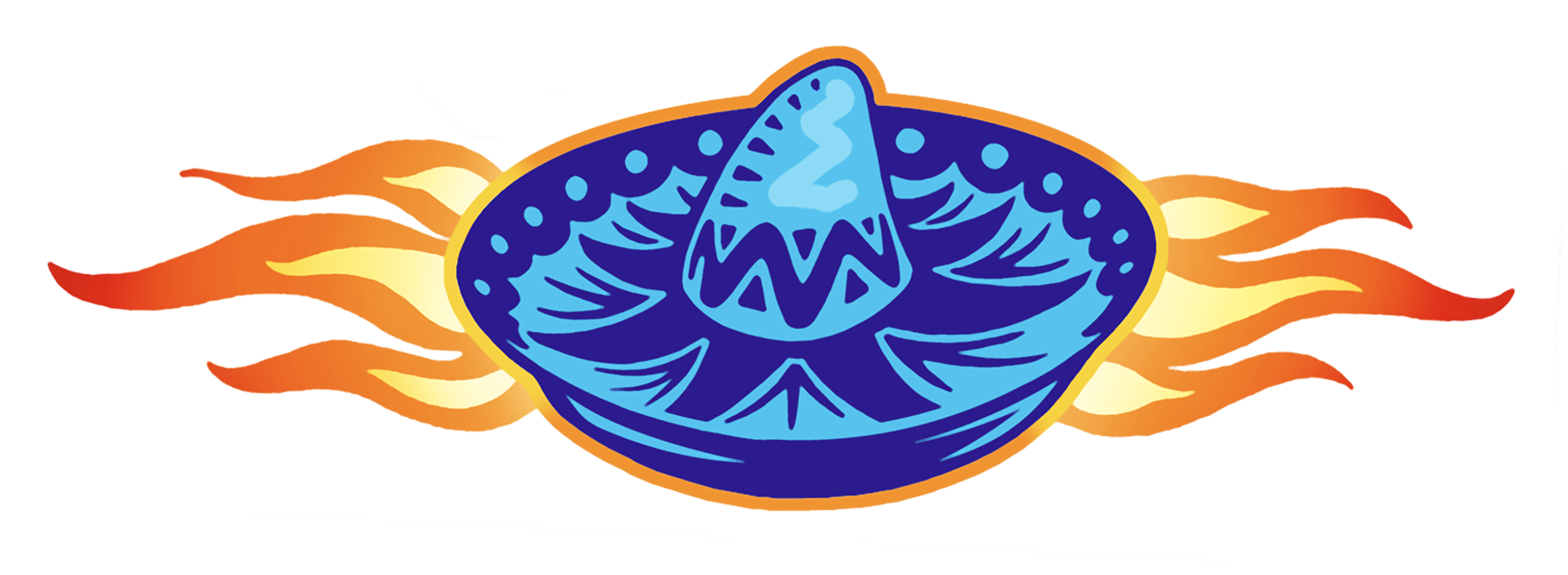 Community - Jose's Blue Sombrero Logo Clipart (2566x941), Png Download