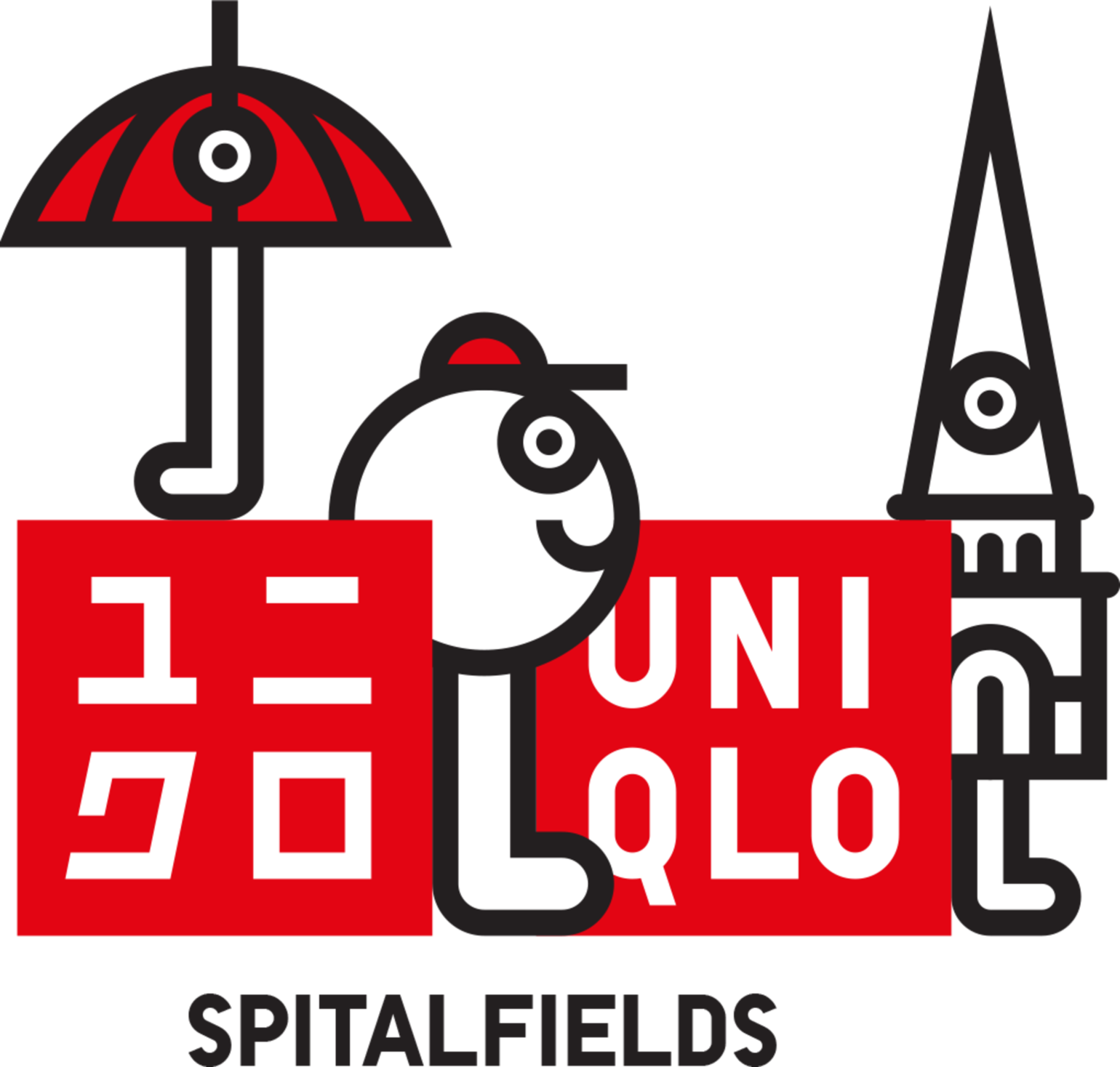 Uniqlo Opens Spitalfields Store - Uniqlo Spitalfields Clipart (1540x1468), Png Download