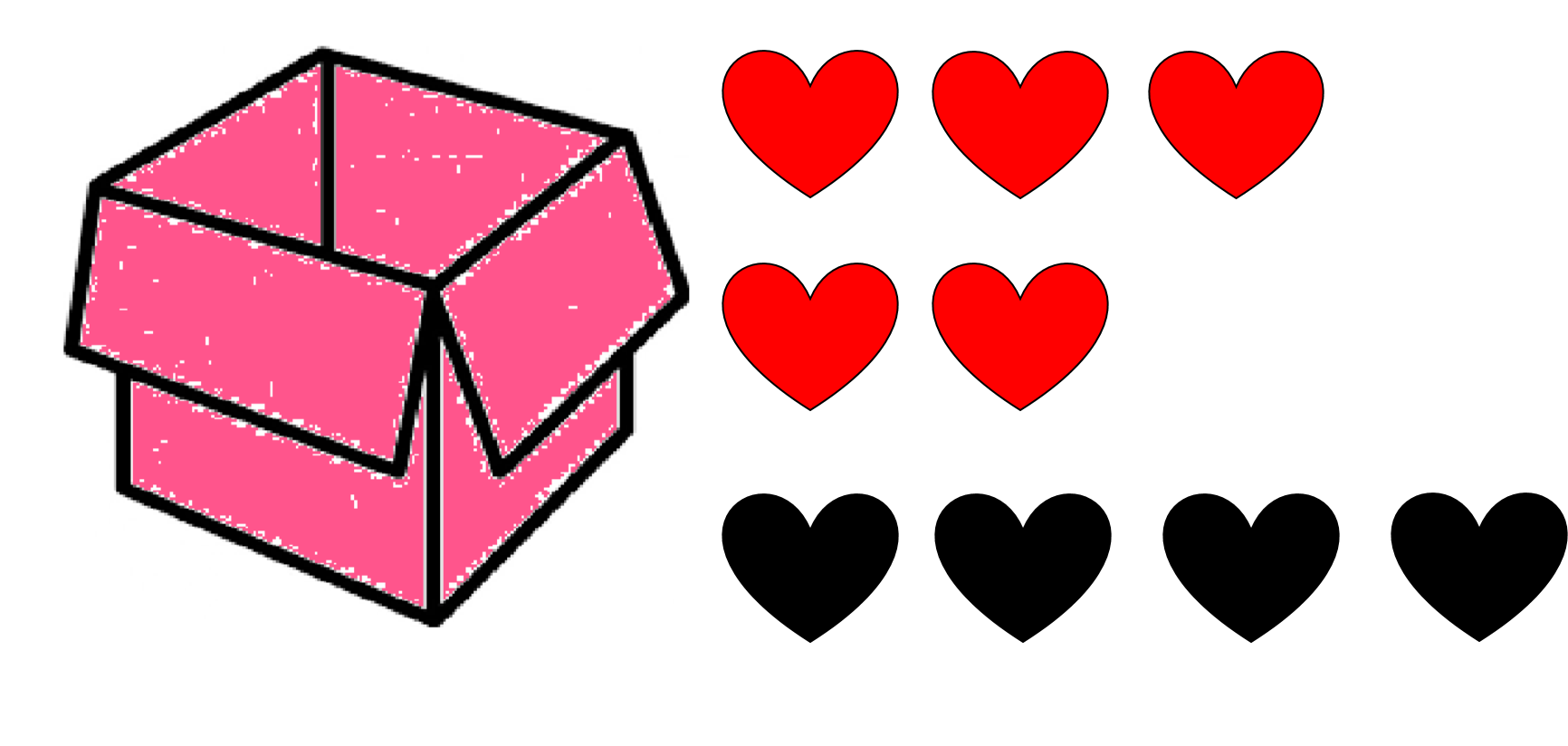 Classical Probability - Heart Clipart (1732x824), Png Download