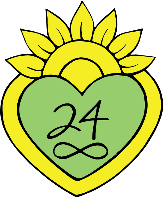 Spiritual Healing With You In Mind - Clipart Sunflower Black And White - Png Download (566x663), Png Download