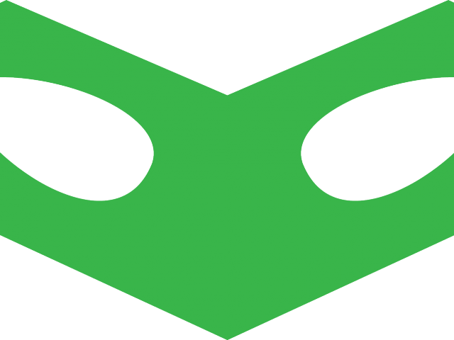 Mask Clipart Green Lantern - Png Download (640x480), Png Download
