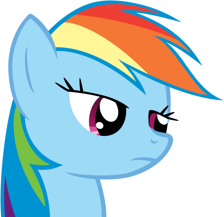 1462322950312 ) - Rainbow Dash S7e16 Vector Clipart (883x904), Png Download
