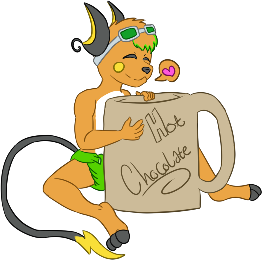 Mega Hot Chocolate - Cartoon Clipart (920x907), Png Download