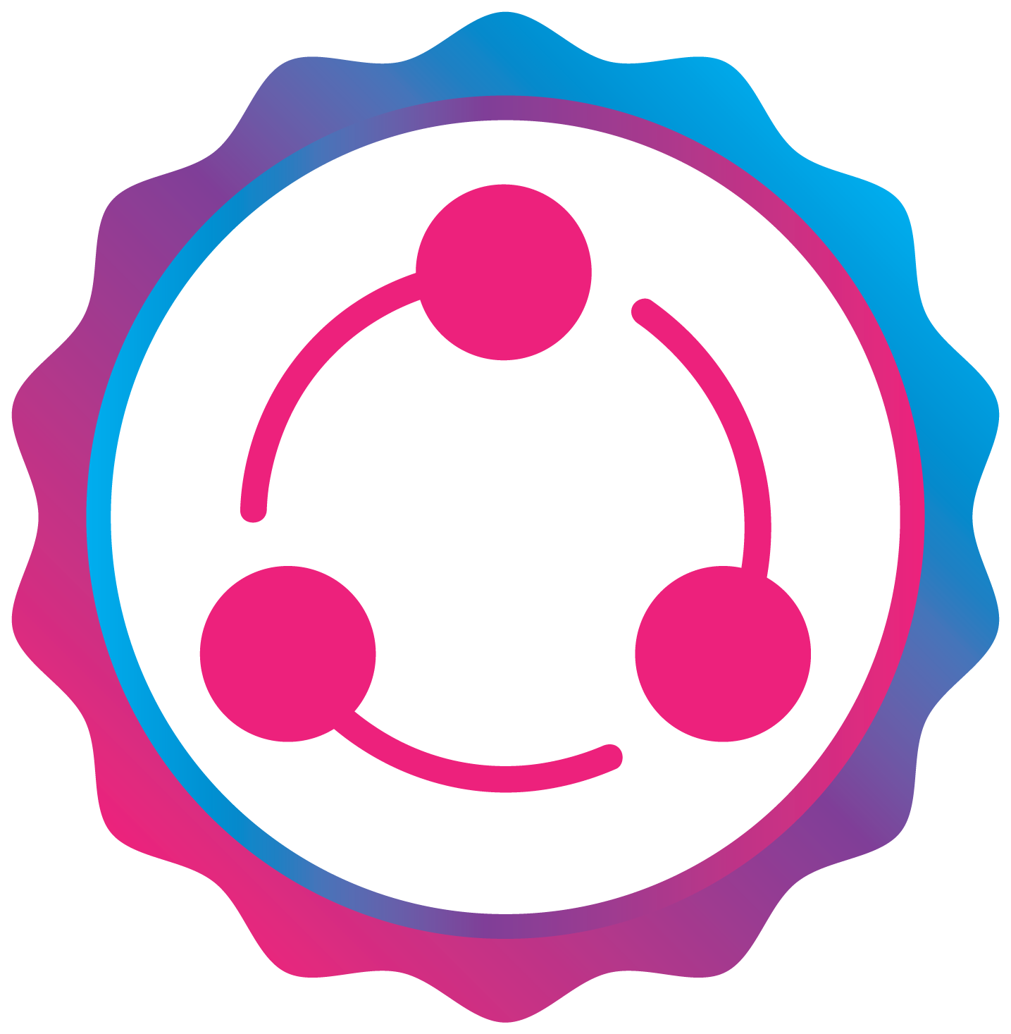 Trinity Servers - Circle Clipart (1435x1467), Png Download