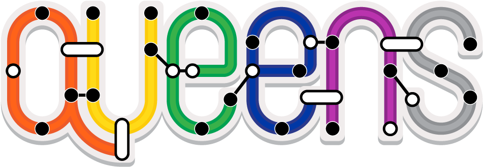 Queens, New York, Ny On Behance Clipart (1002x380), Png Download