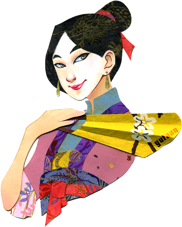 Papercraft Mulan To Go With Jasmine And Ariel Clipart (700x823), Png Download