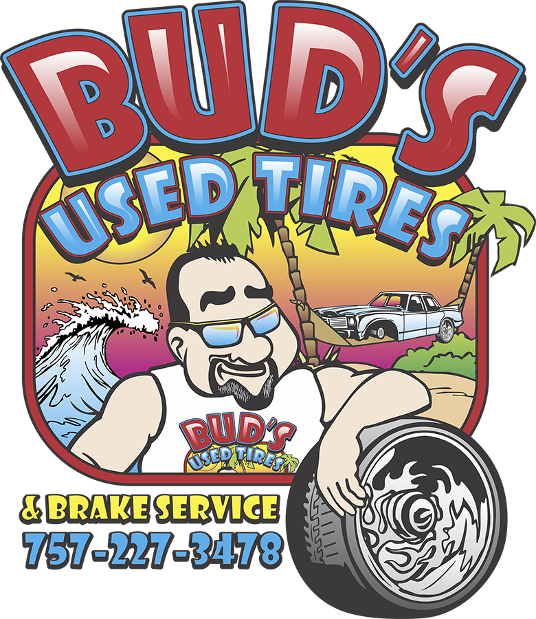 Bud's Used Tires Cartoon Clipart Full Size Clipart (4132150