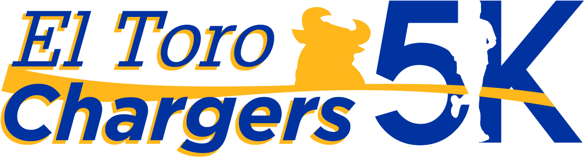 El Toro Chargers 5k Clipart (1237x353), Png Download