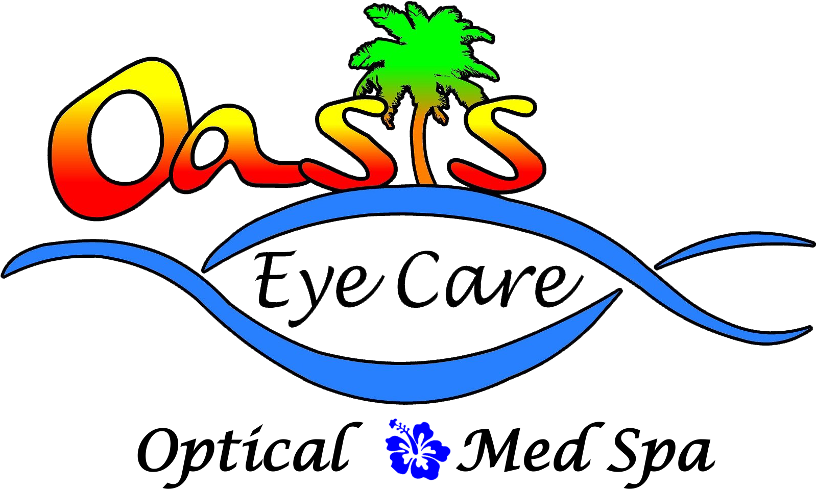 Oasis Eye Care Venice Logo Clipart (1645x1002), Png Download