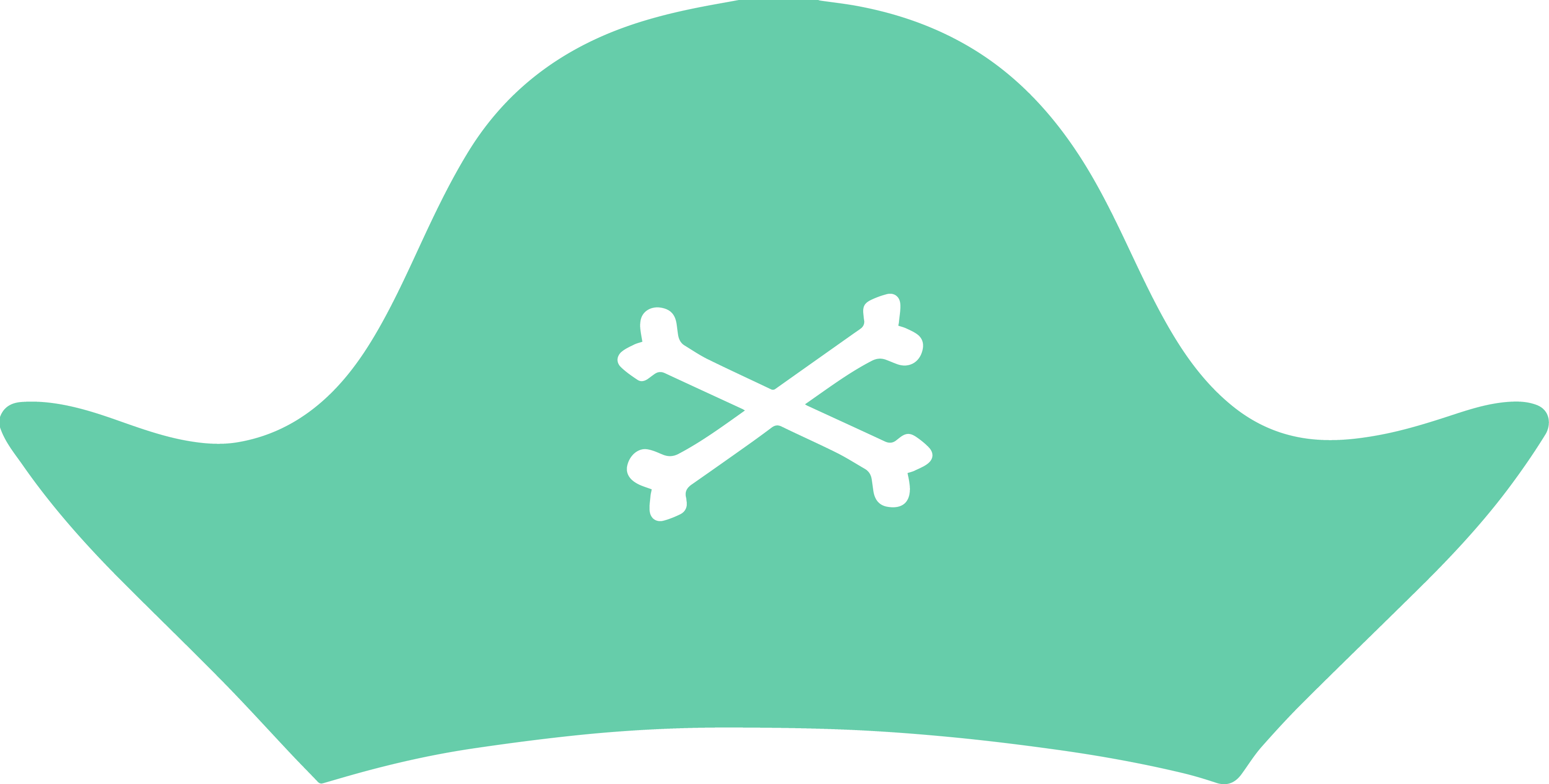 Pirate Hat - Pirate Hat Clipart - Png Download (3248x1644), Png Download