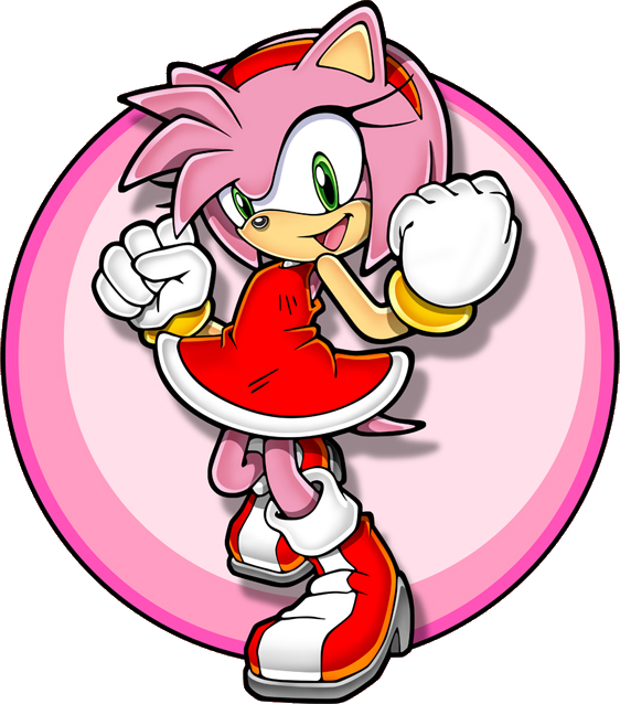 Rosy Rascal Photo - Amy Rose Clipart (562x638), Png Download